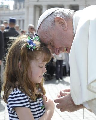 Lizzy Meets Pope Francis
